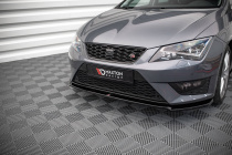 Seat Leon FR / Cupra 2012-2016 Frontsplitter V.2 Maxton Design